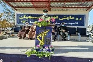 رزمایش حضور و اقتدار بسیجیان شهرستان بیضا برگزار شد