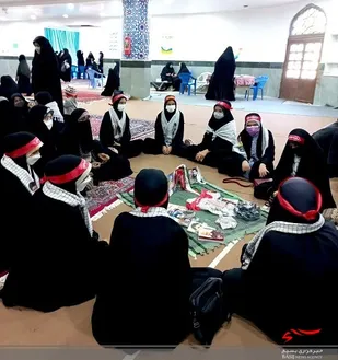 میقات صالحین بسیجیان در مصلی نماز جمعه