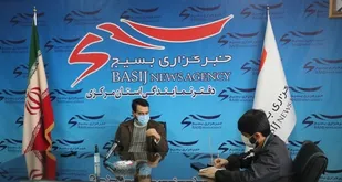 حضور سینا دلشادی مدیرکل اداره فرهنگ و ارشاد اسلامی در دفتر خبرگزاری بسیج استان مرکزی