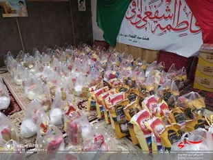 توزیع 180بسته غذایی در بین نیازمندان روستاهای اسفراین