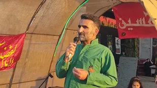 لوشان با مشارکت مردمی میزبان جاماندگان اربعین است