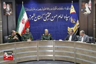 دیدار مدیرکل بنیاد شهید و امور ایثارگران استان البرز، با فرمانده سپاه امام حسن مجتبی علیه السلام+تصاویر