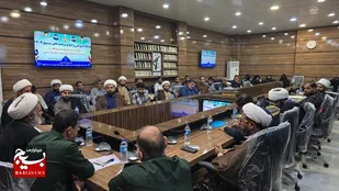 نشست ابلاغ برنامه&zwnj;های بسیج ۱۴۰۴ دفتر نمایندگی ولی فقیه ناحیه مقاومت بسیج امام حسین علیه&zwnj;السلام اهواز برگزار گردید