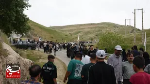 حضور زائران استان قزوین در منطقه عملیاتی بازی دراز شمال&zwnj;غرب کشور