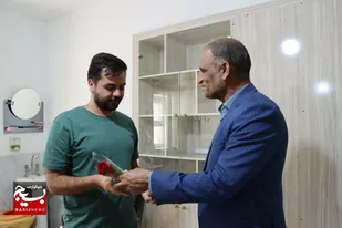 سرپرست اداره کل آموزش و پرورش استان به دیدار پرسنل درمانگاه فرهنگیان زاهدان رفت