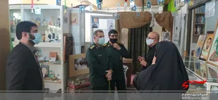 بازدید فرمانده سپاه کربلا از موزه شهدای چالوس