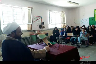 افتتاحیه طرح جوانه&zwnj;های صالحین در روستای قایش رزن