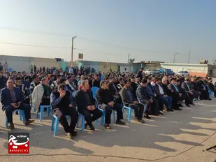برگزاری مراسم سالگرد شهادت حاج قاسم سلیمانی در شهرهای خوستان