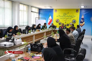 نشست خبری رزمایش پایگاه های مقاومت بسیج مساجد و محلات سپاه حضرت روح الله استان مرکزی