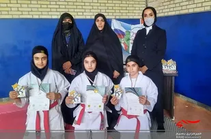 مسابقات کاراته دختران دانش آموز در تبریز برگزار شد