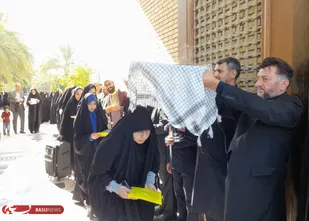 اعزام ۶۷ دانش&zwnj;آموز و عوامل اجرایی از طبس به مناطق عملیاتی جنوب کشور