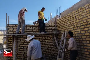 ساخت ۲ واحد مسکونی توسط گروه جهادی شهید حجت باقری