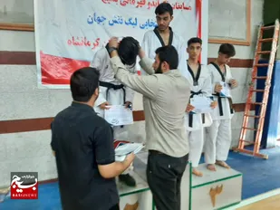 برگزاری مسابقات تکواندو قهرمانی بسیج استان کرمانشاه