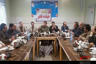 جلسه هیئت قشر حوزه بسیج امام رضا(ع) سپاه ناحیه ملایر