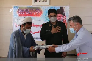 تجلیل از رزمندگان هشت سال دفاع مقدس شرکت عمران صنعت چابهار