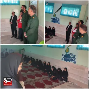 حضور کاروان خدمت جهادی در دهستان فرومد میامی