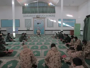 محفل انس با قرآن کریم در ناحیه مقاومت بسیج سپاه فردوس برگزار شد