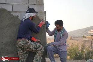 دانشجومعلمان جهادگر در اردوی "عهد خدمت" به یاری مردم بهمئی شتافتند + ( تصاویر)