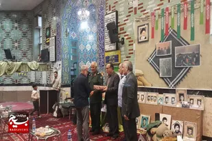 برگزاری یادواره شهدای کوچه مشکی همدان