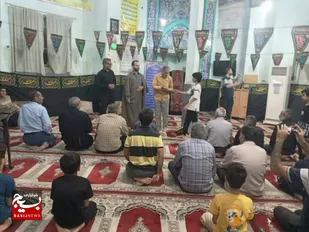 تقدیر از نفرات برتر صالحین حوزه شهید بقایی سپاه شوش