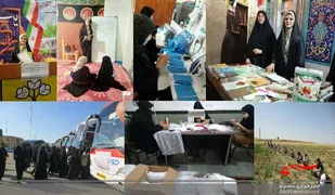 دانش آموز دختر دهدشتی فرمانده برتر بسیج شد