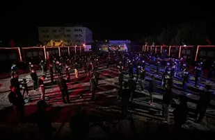 مراسم عزاداری  شب نهم محرم در دلفان