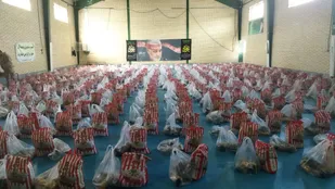 اجرای رزمایش کمک مومنانه در شهرستان خرمدره به روایت تصویر