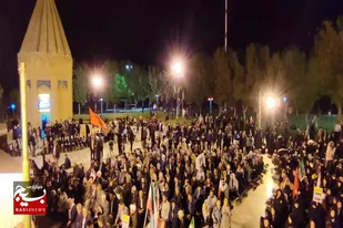 هفتاد و ششمین اجتماع مردم ولایتمدار تویسرکان در بارگاه حیقوق نبی(ع) برگزار شد