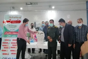 افتتاح شرکت حامی لار با حضور فرمانده سپاه ناحیه لارستان