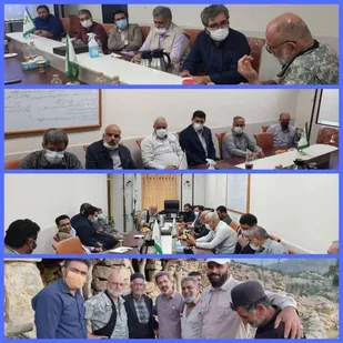 برگزاری جلسه برای کمک رسانی به زلزله زدگان اندیکا