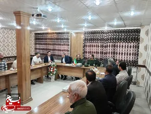 حضور مسئول بسیج اصناف خراسان رضوی در اجلاسیه و نشست مشترک با اصناف قوچان