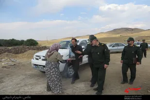 بازدید فرمانده سپاه استان همدان از اردوی جهادی بسیجیان ملایر