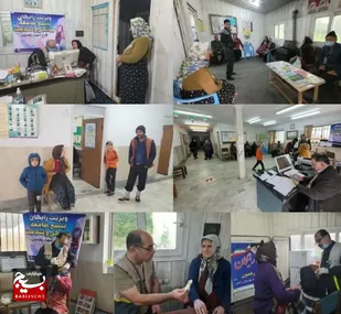ویزیت رایگان ۷۰ نفر از اهالی دهستان اشکور