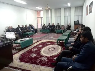 دیدار بسیجیان با امام جمعه گندمان