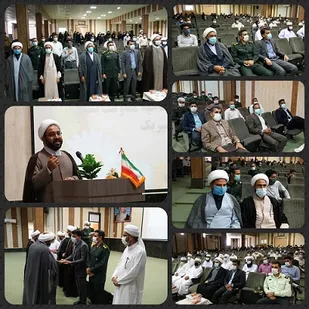 آئین معارفه و تکریم مسئول نمایندگی ولی فقیه درناحیه بندرسیریک