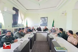دیدار فرمانده سپاه شهرستانی سراوان  با امام جمعه سراوان