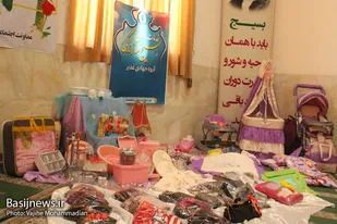 اهدای ۷ سری جهیزیه به همت خواهران سپاه ناحیه همدان