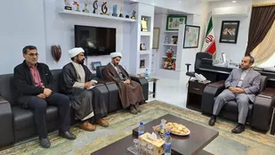دیدار رئیس و کارکنان شورای هماهنگی تبلیغات اسلامی استان با استاندار خراسان جنوبی