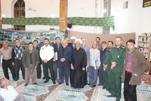 تجلیل از رزمندگان پیشکسوت دهستان قلعه نو خرقان شاهرود