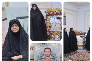 دیدار با خانواده معظم شهید رجبیان در زاهدان