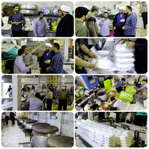 طبخ و توزیع دو هزار پرس غذای گرم بین نیازمندان پیشوا در روز سوم ماه رمضان با حضور فرمانده سپاه و سرپرست کمیته امداد