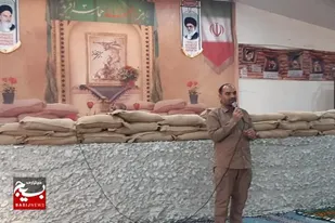 برگزاری مراسم اختتامیه اردوی راهیان نور دانش آموزی دختر شهر خورموج