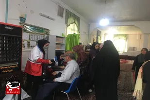 برگزاری اردوی جهادی ویزیت رایگان پزشکی در مسجد مسکن مهر ملایر