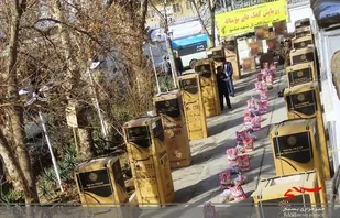 اهداء 60 یخچال، 80 بخاری و 500 بسته کمک معیشتی بین نیازمندان+عکس
