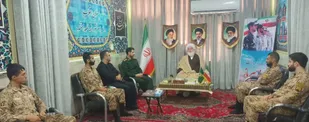 &nbsp;دیدار جمعی از سربازان سپاه شهرستان کردکوی با حجت&zwnj;الاسلام والمسلمین یحیی حسام امام جمعه شهرستان کردکوی