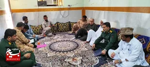 دیدار با خانواده شهید جنگی درزاده