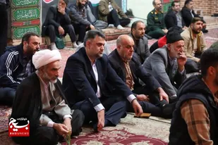 برگزاری مراسم بزرگداشت شهید سید حسن نصرالله و شهدای جبهه مقاومت در اشتهارد +تصاویر