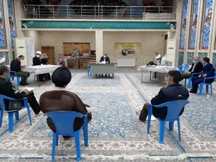 جلسه قرارگاه مرکزی نهضت خدمات رسانی شهید حاج قاسم سلیمانی برگزار شد