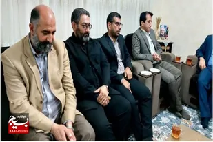 دیدار مدیر عامل شرکت توزیع برق سیستان و بلوچستان با خانواده شهید عقیل شیبک