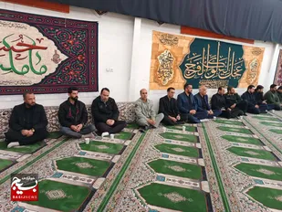 مراسم عزاداری ایام فاطمیه در سپاه ناحیه شاهرود+ تصاویر